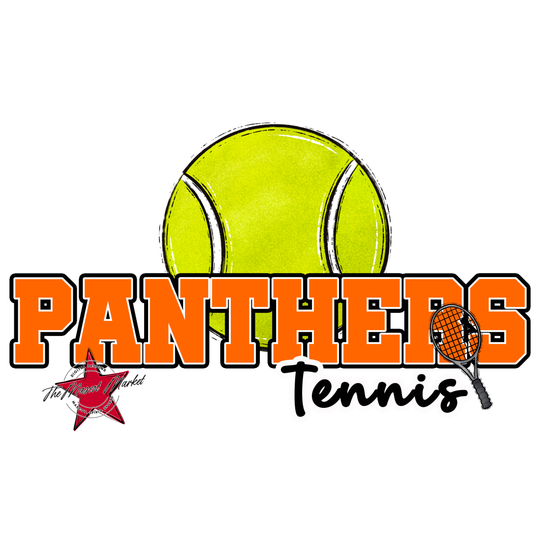 Panthers Varsity Tennis-Orange