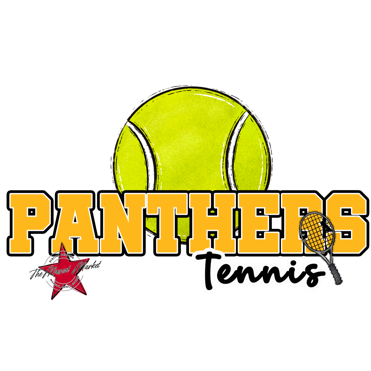 Panthers Varsity Tennis-Yellow