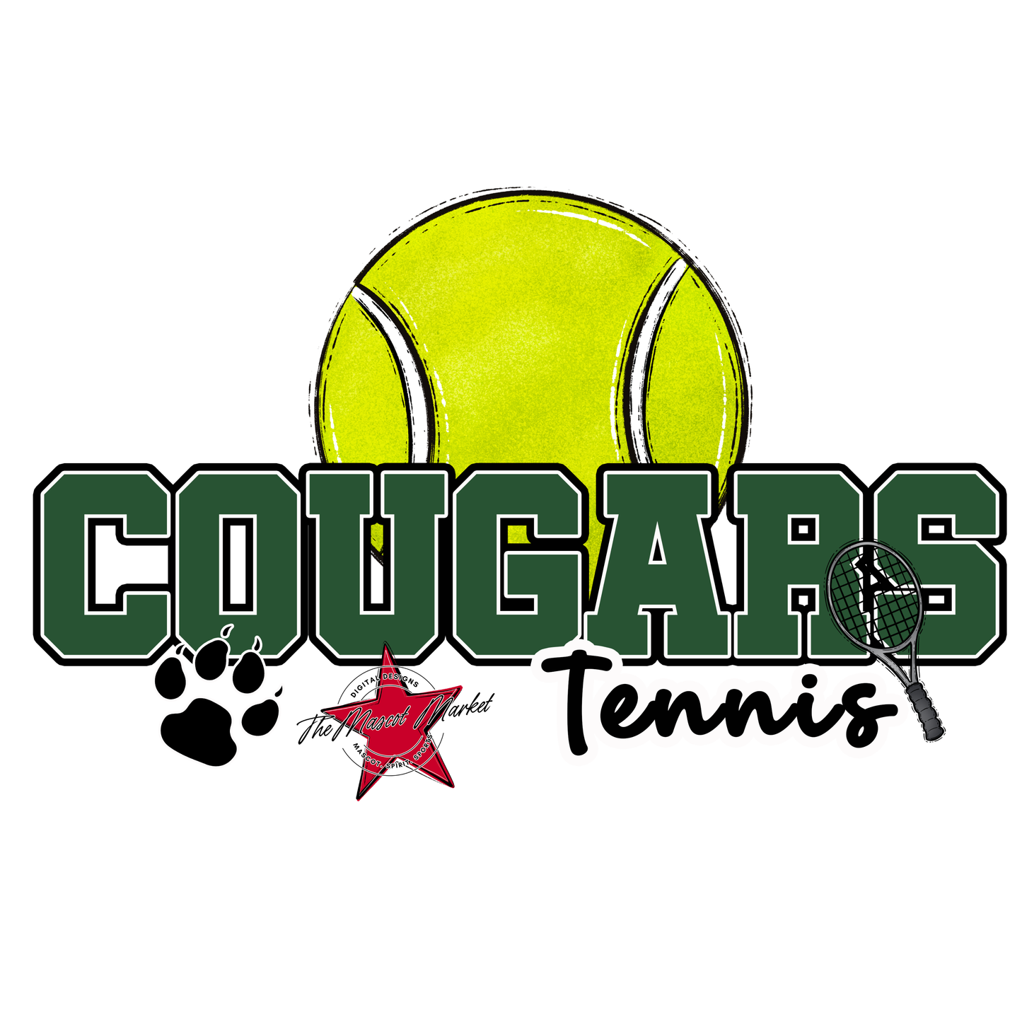 Cougars Varsity Tennis-Green