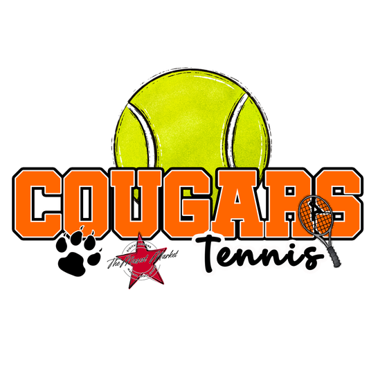 Cougars Varsity Tennis-Orange