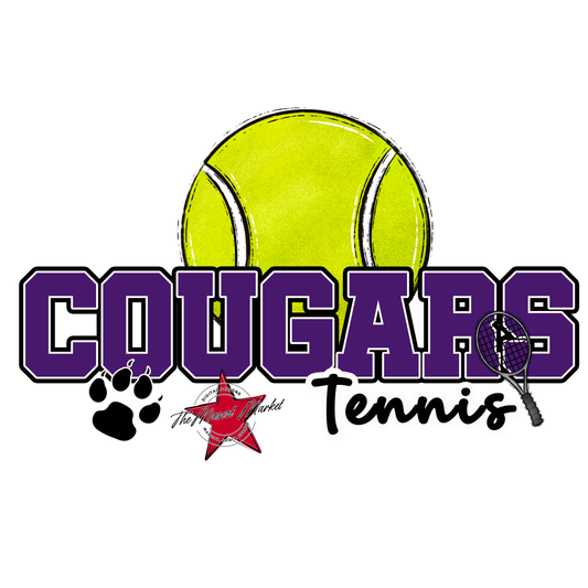Cougars Varsity Tennis-Purple