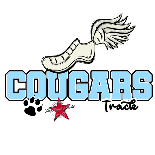 Cougars Varsity Track-Columbia Blue