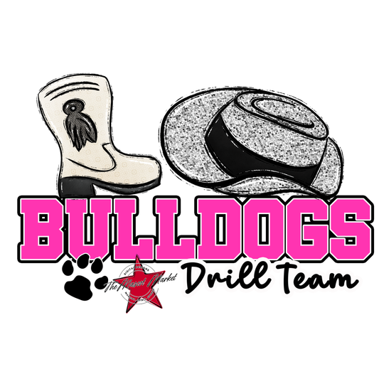 Bulldogs Varsity Drillteam-Pink