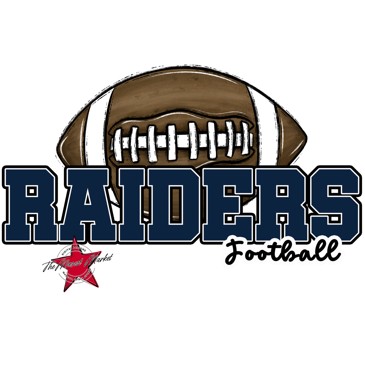 Raiders Varsity Football-Navy