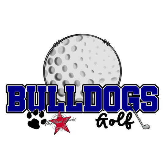 Bulldogs Varsity Golf-Blue