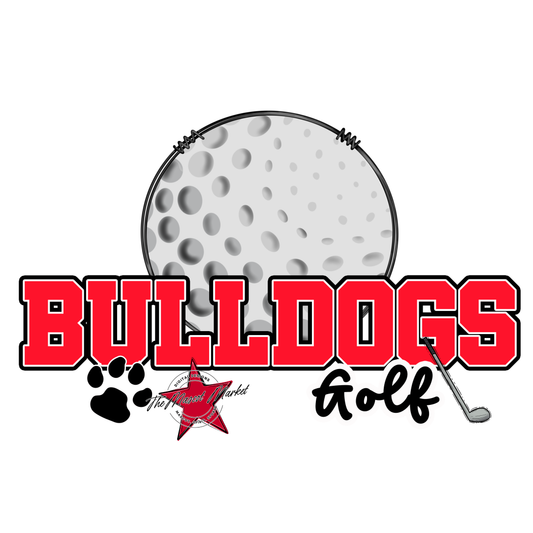 Bulldogs Varsity Golf-Bright Red