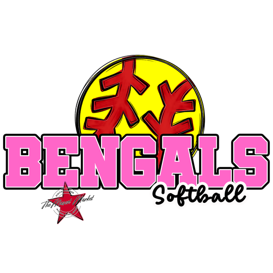 Bengals Varsity Softball-Baby Pink