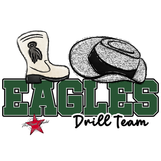 Eagles Varsity Drill Team Design-Green