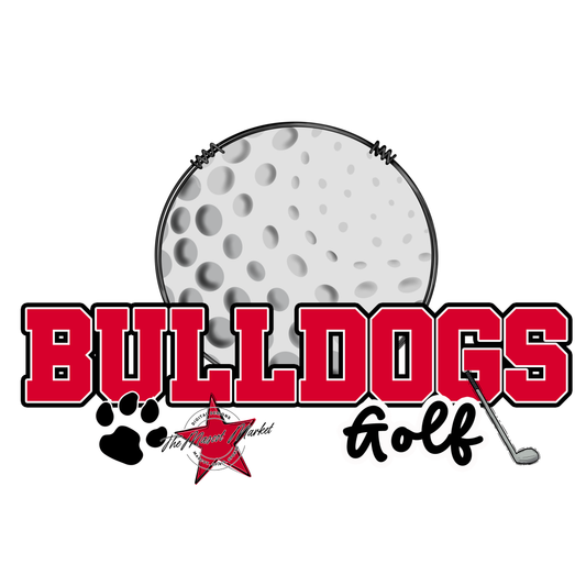 Bulldogs Varsity Golf-Red