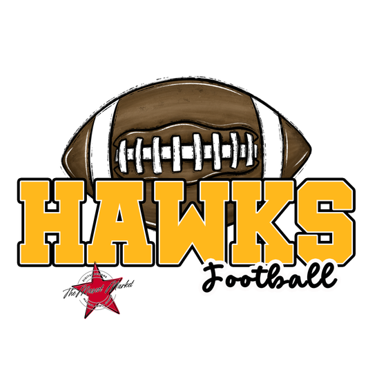 Hawks Varsity Football-Yellow