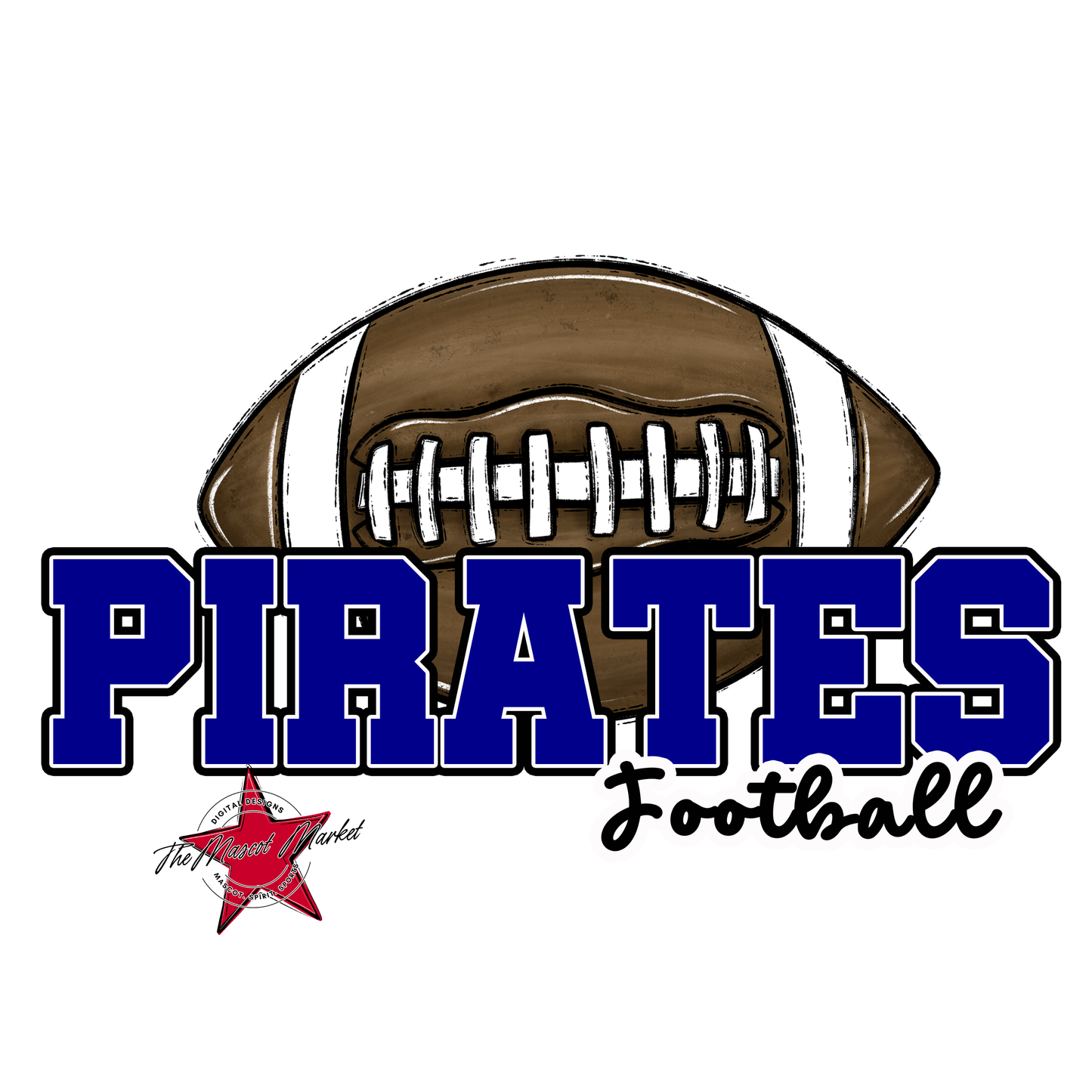 Pirates Varsity Football-Blue