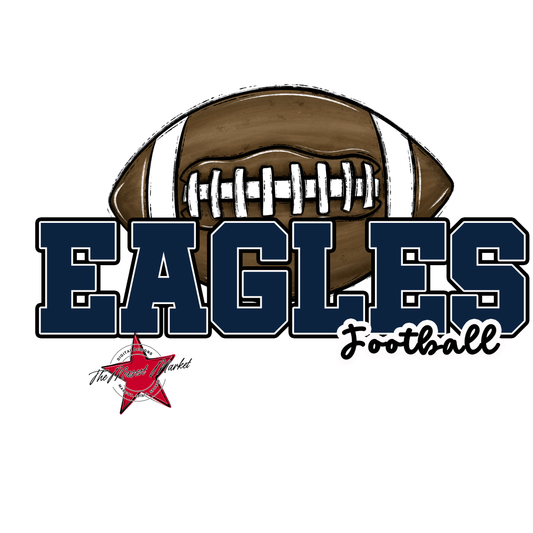 Eagles Varsity Football Design-Navy