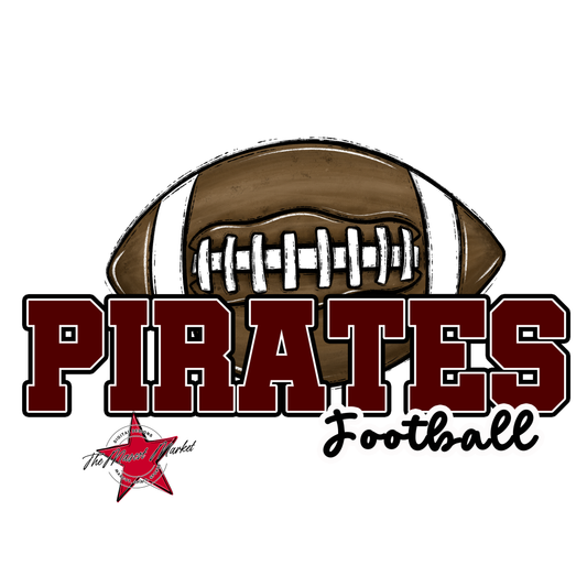 Pirates Varsity Football-Maroon