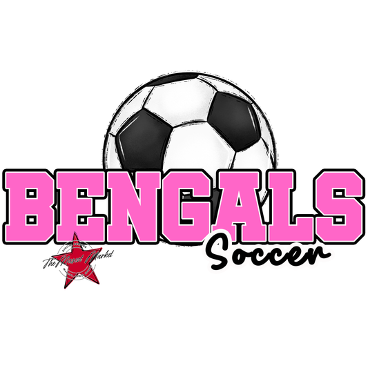 Bengals Varsity Soccer-Baby Pink