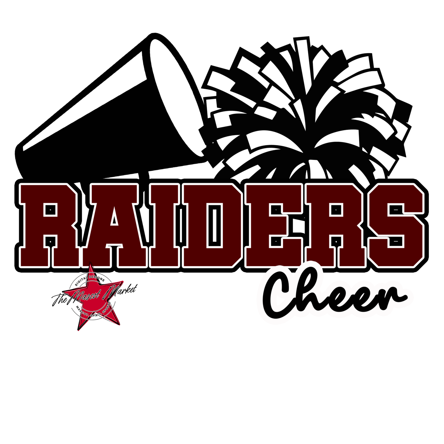Raiders Varsity Cheer-Maroon