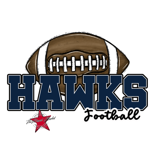 Hawks Varsity Football-Navy