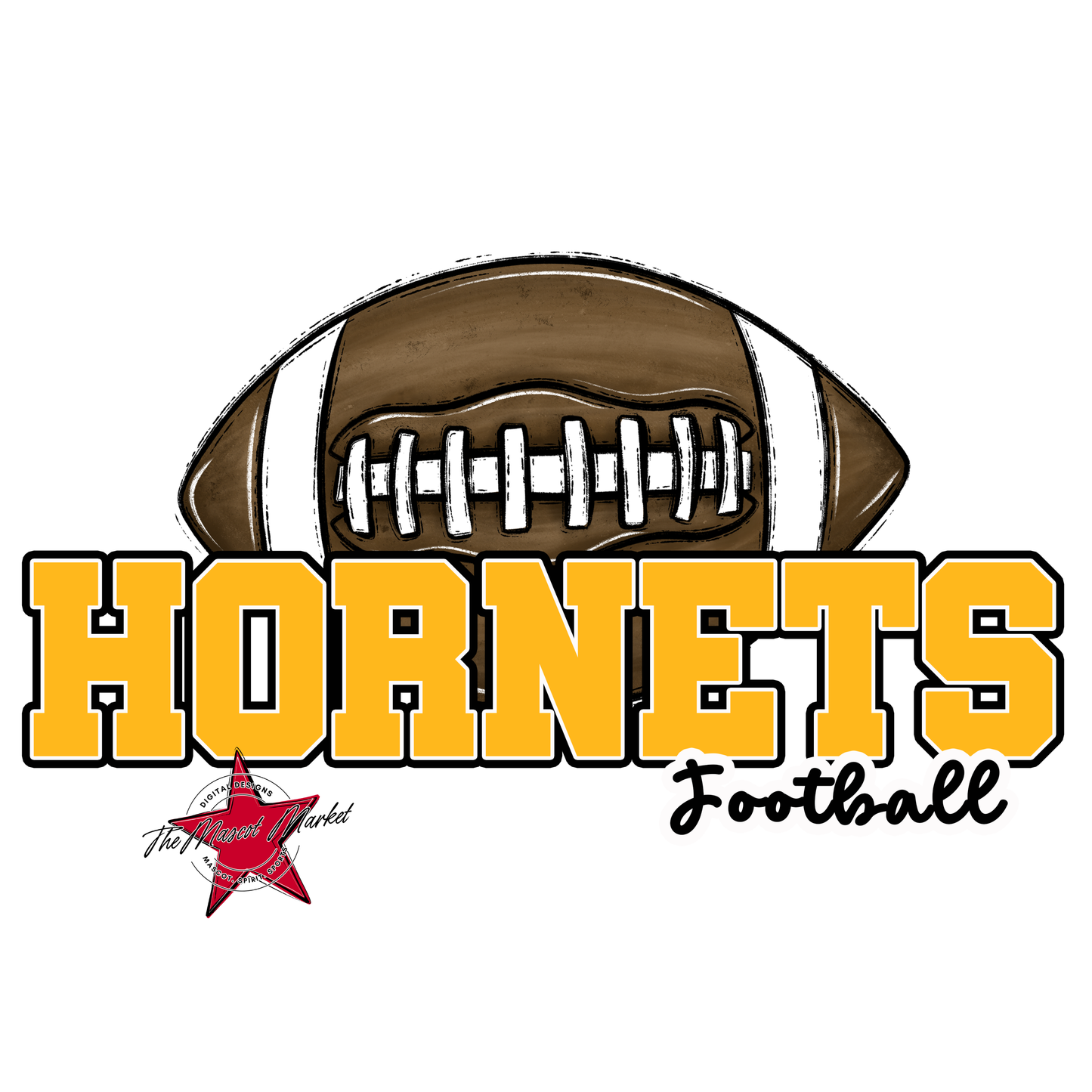 Hornets Varsity Football-Yellow