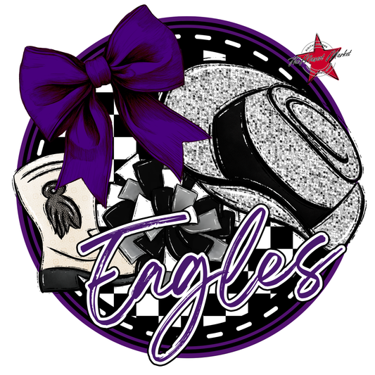 Eagles Circle Drill Team Design-Purple