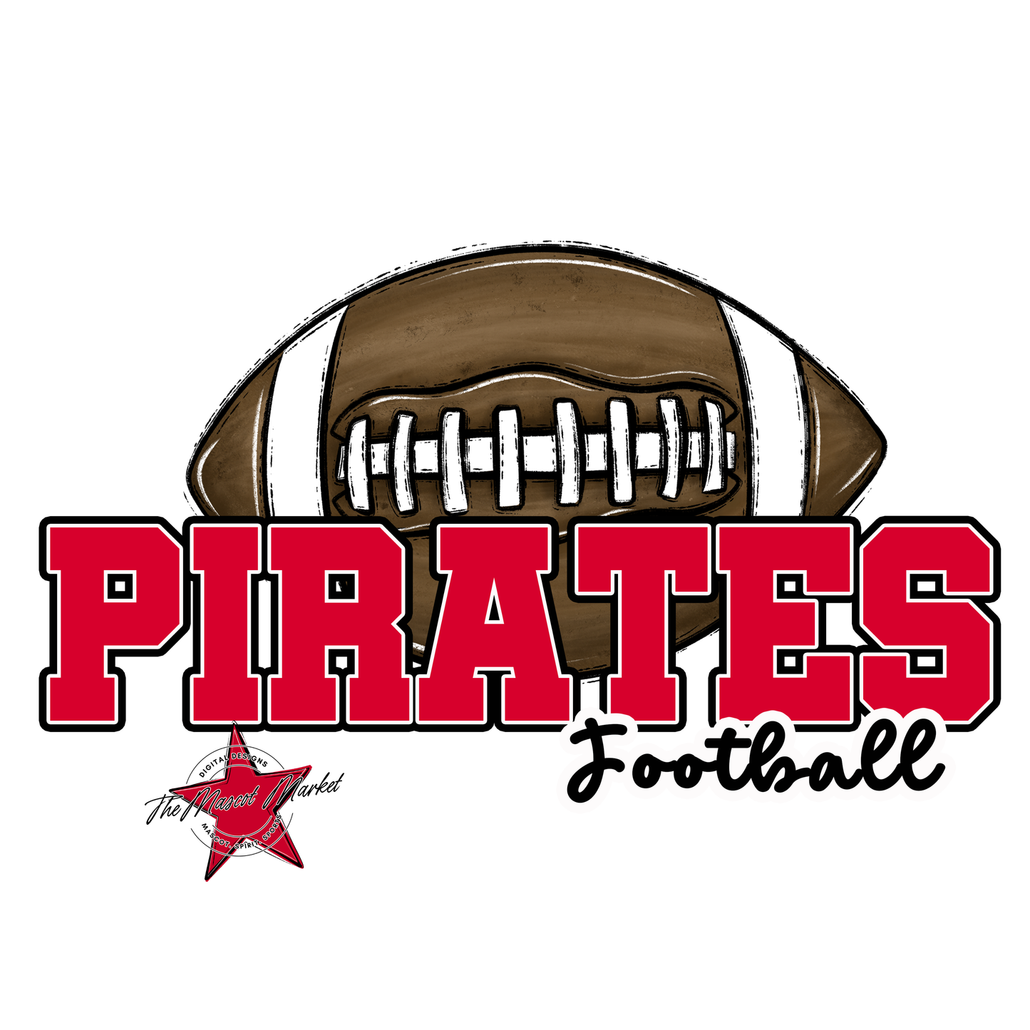 Pirates Varsity Football-Red