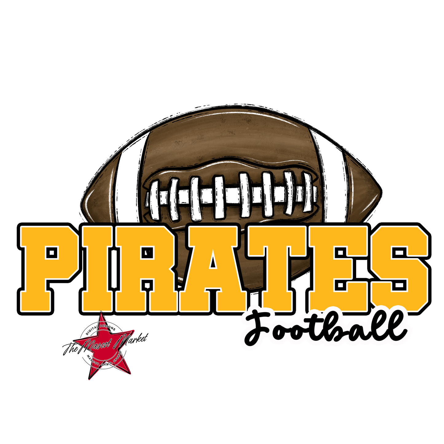 Pirates Varsity Football-Yellow