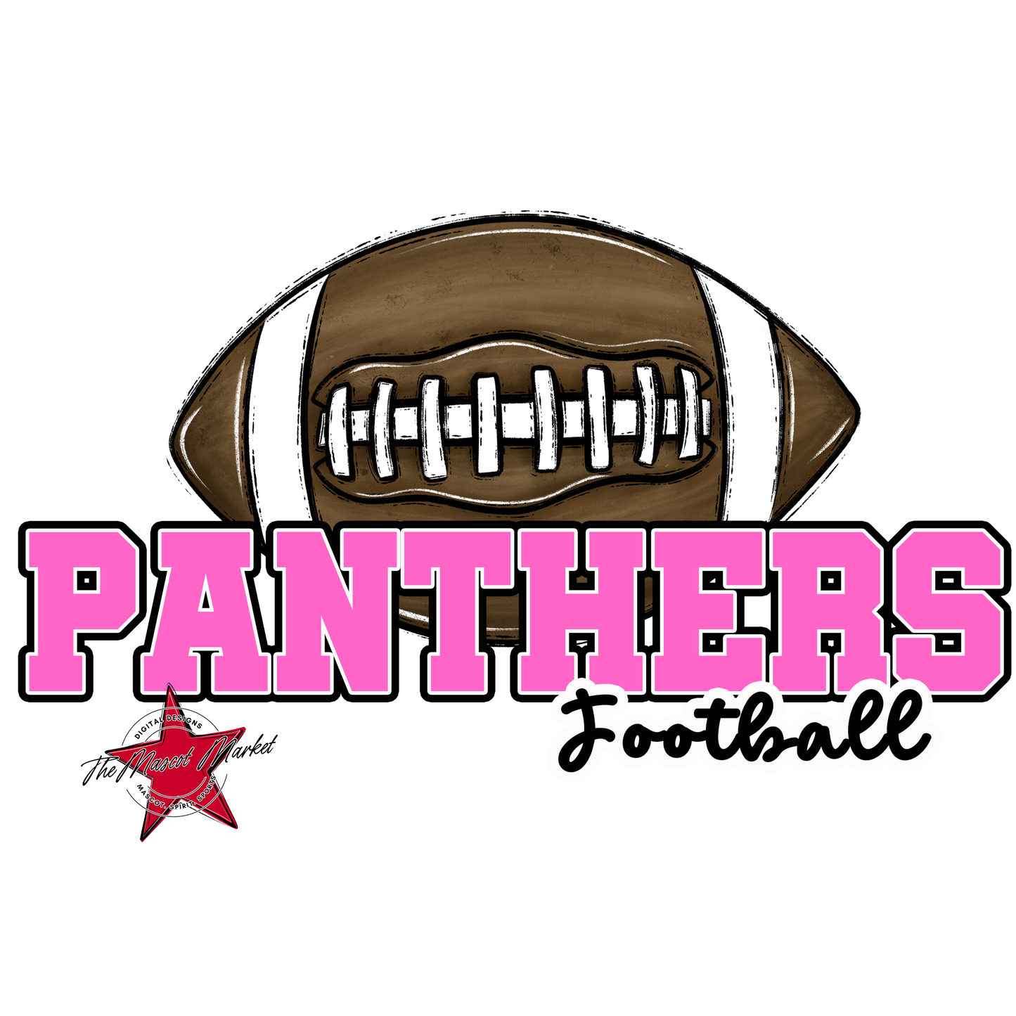 Panthers Varsity Football-Baby Pink