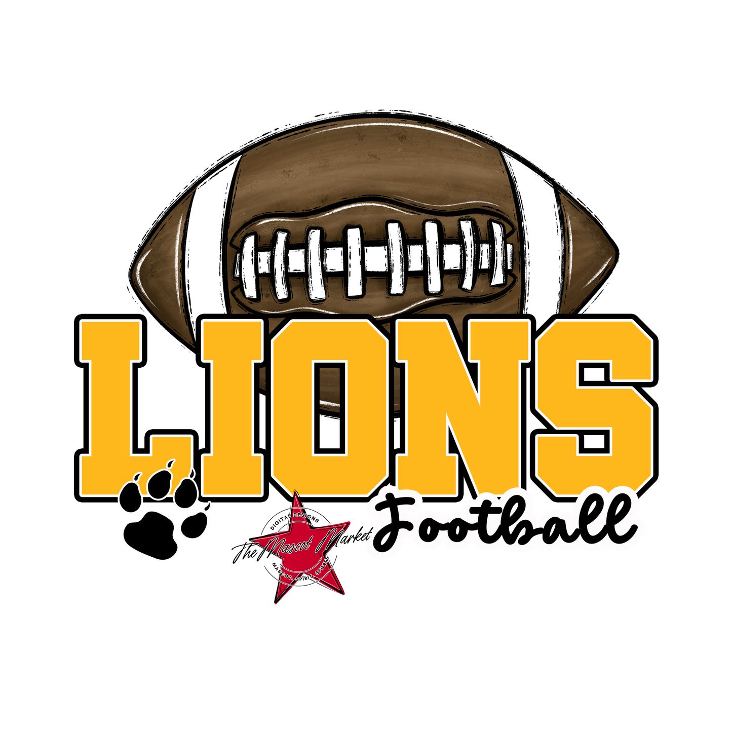 Lions Varsity Football-Yellow
