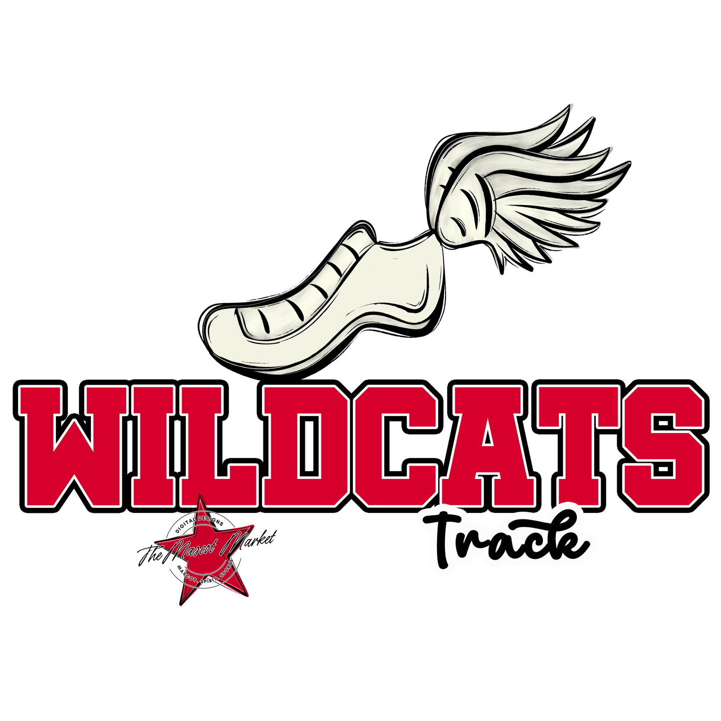 Wildcats Varsity Track-Red