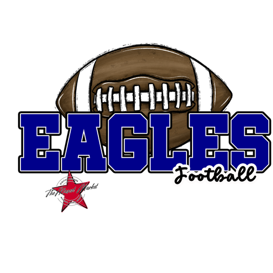 Eagles Varsity Football Design-Blue