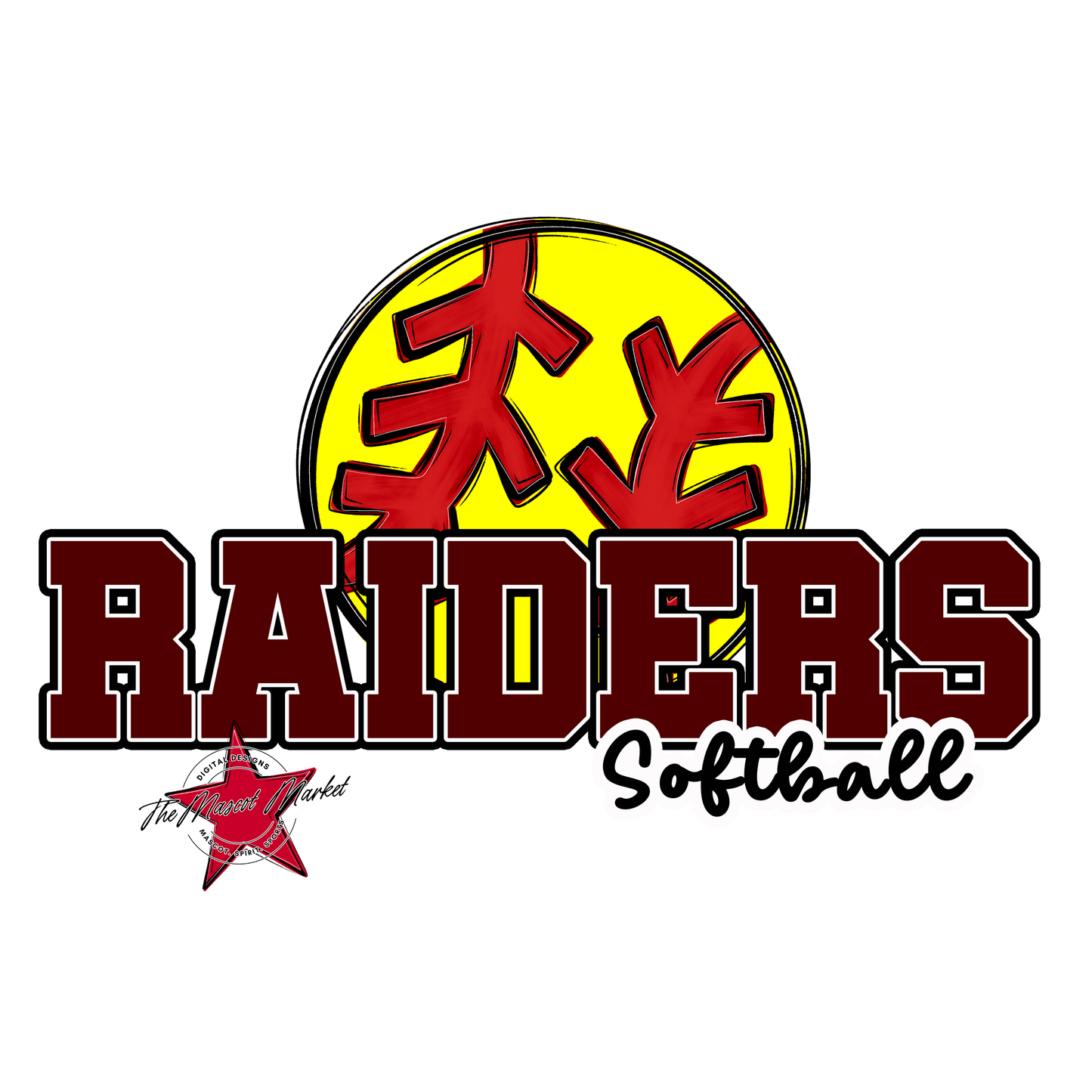 Raiders Varsity Softball-Maroon