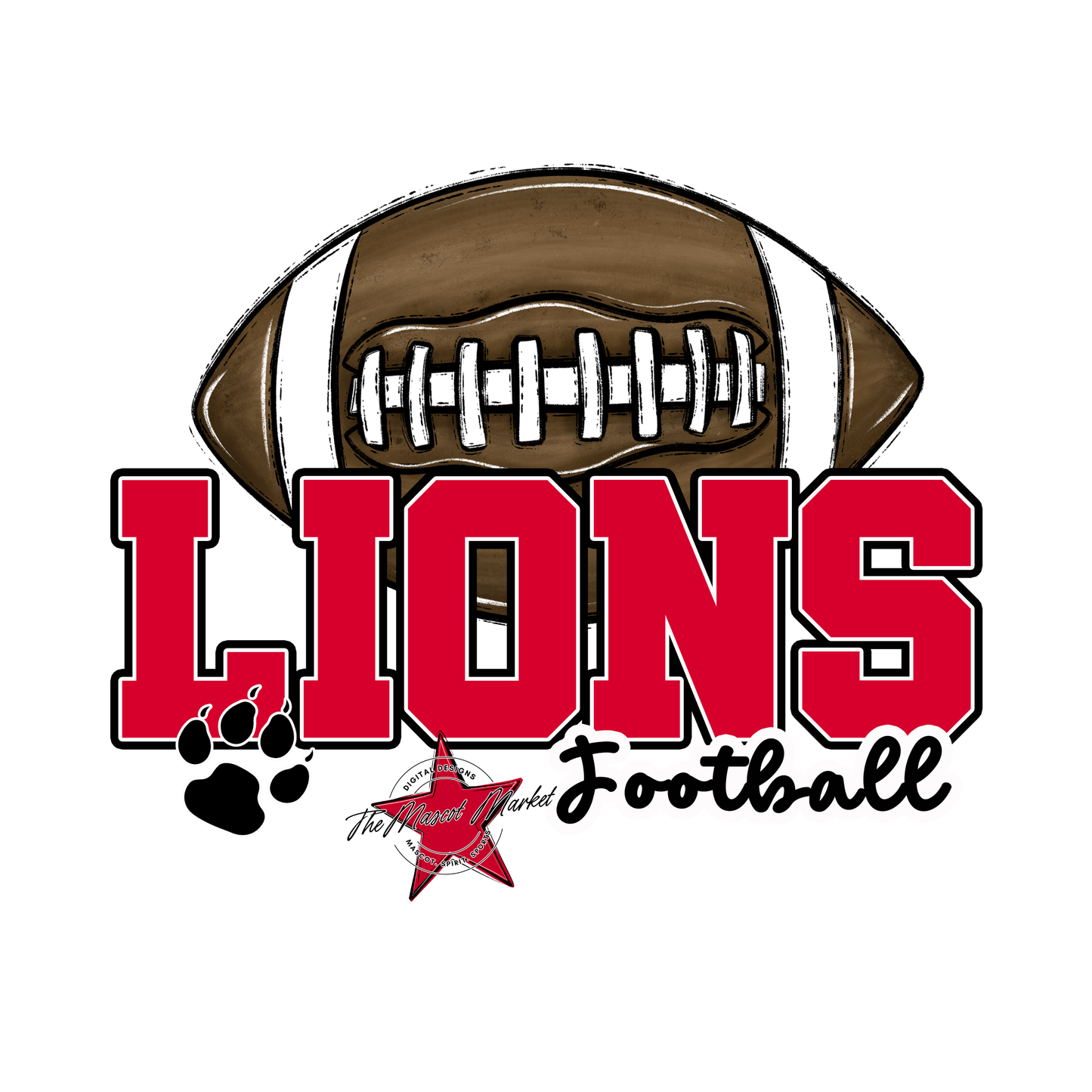 Lions Varsity Football-Red