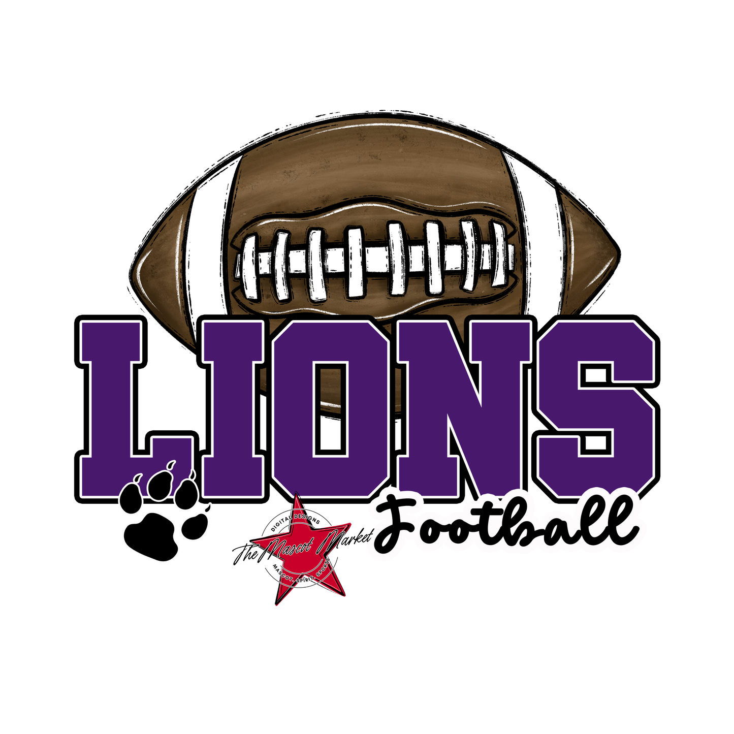 Lions Varsity Football-Purple