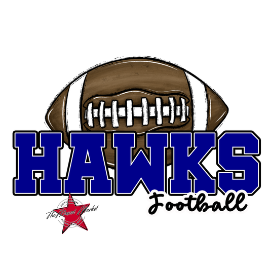 Hawks Varsity Football-Blue