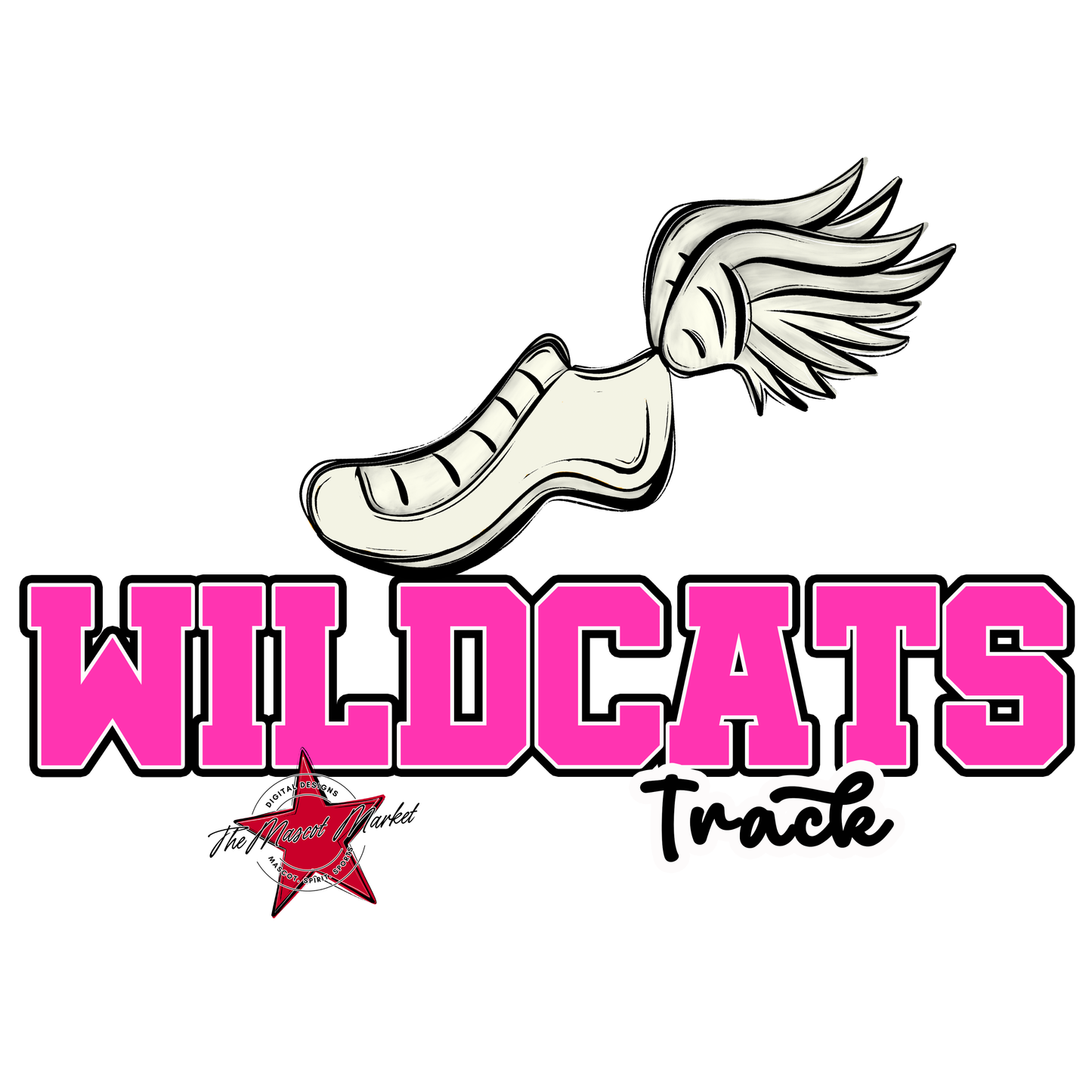 Wildcats Varsity Track-Pink