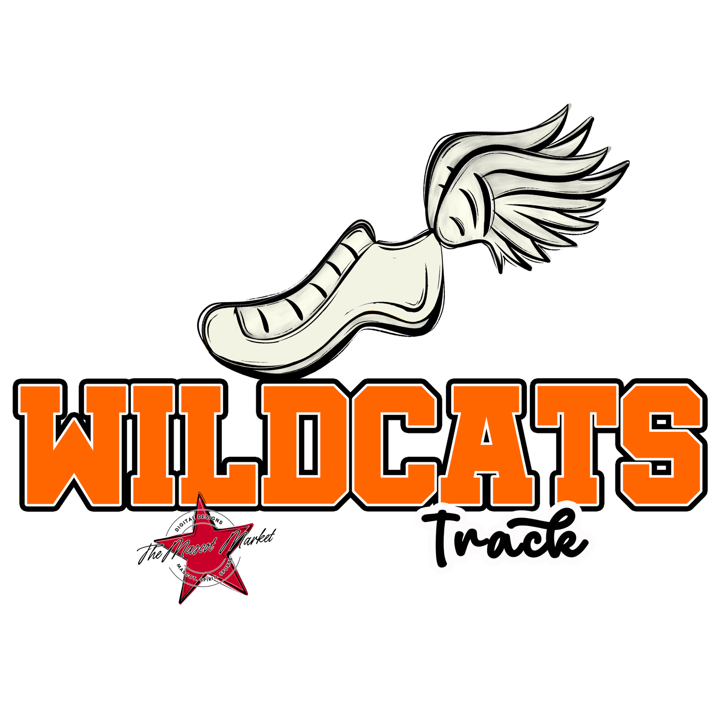 Wildcats Varsity Track-Orange