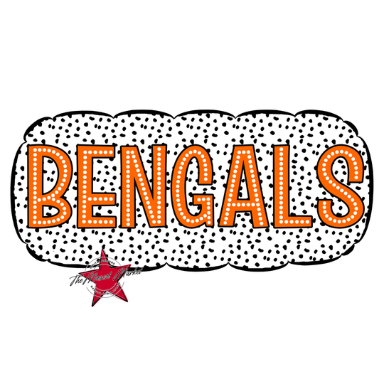 Bengals Cloud Frame-Orange