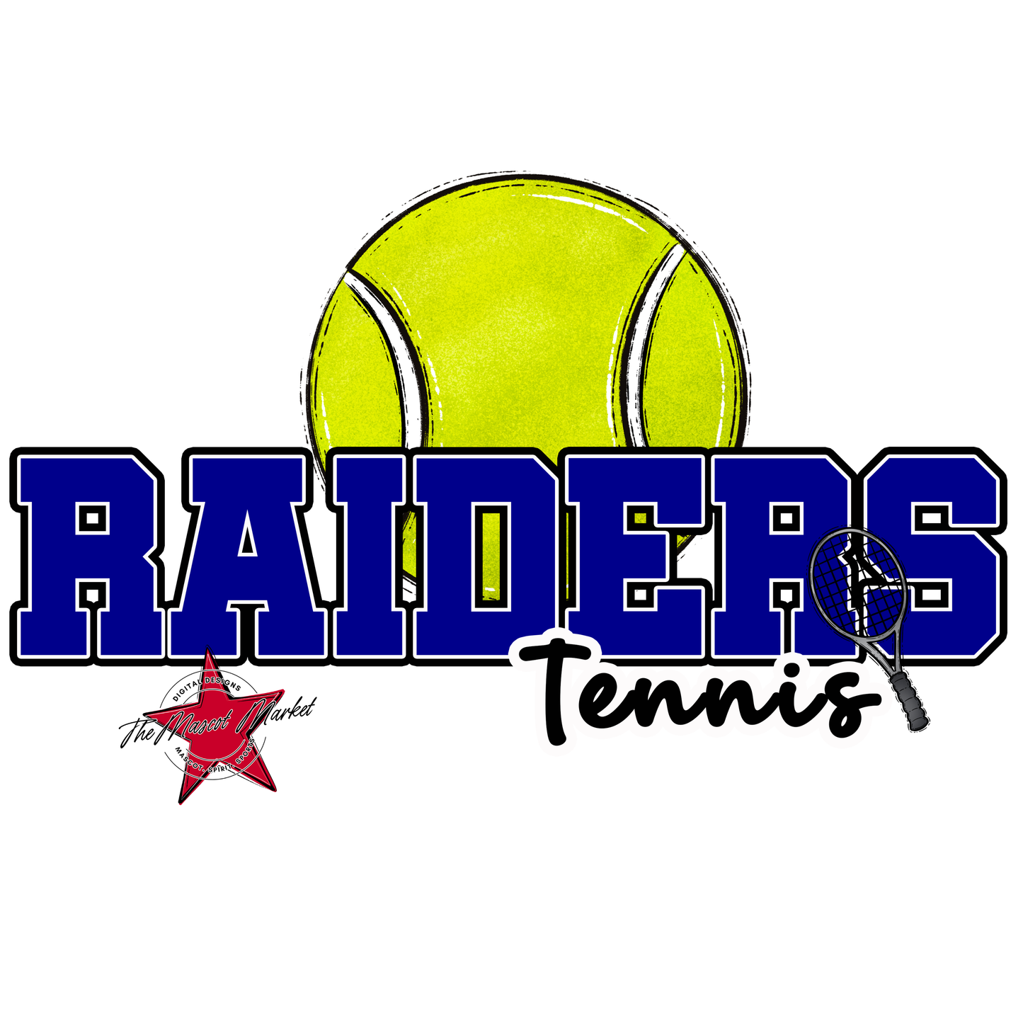 Raiders Varsity Tennis-Blue