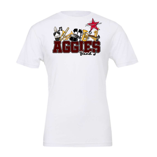 Aggies Band Design-Maroon