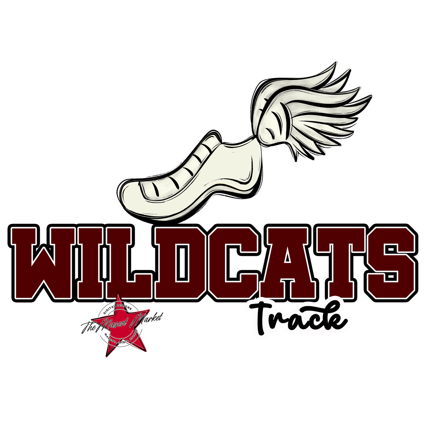 Wildcats Varsity Track-Maroon