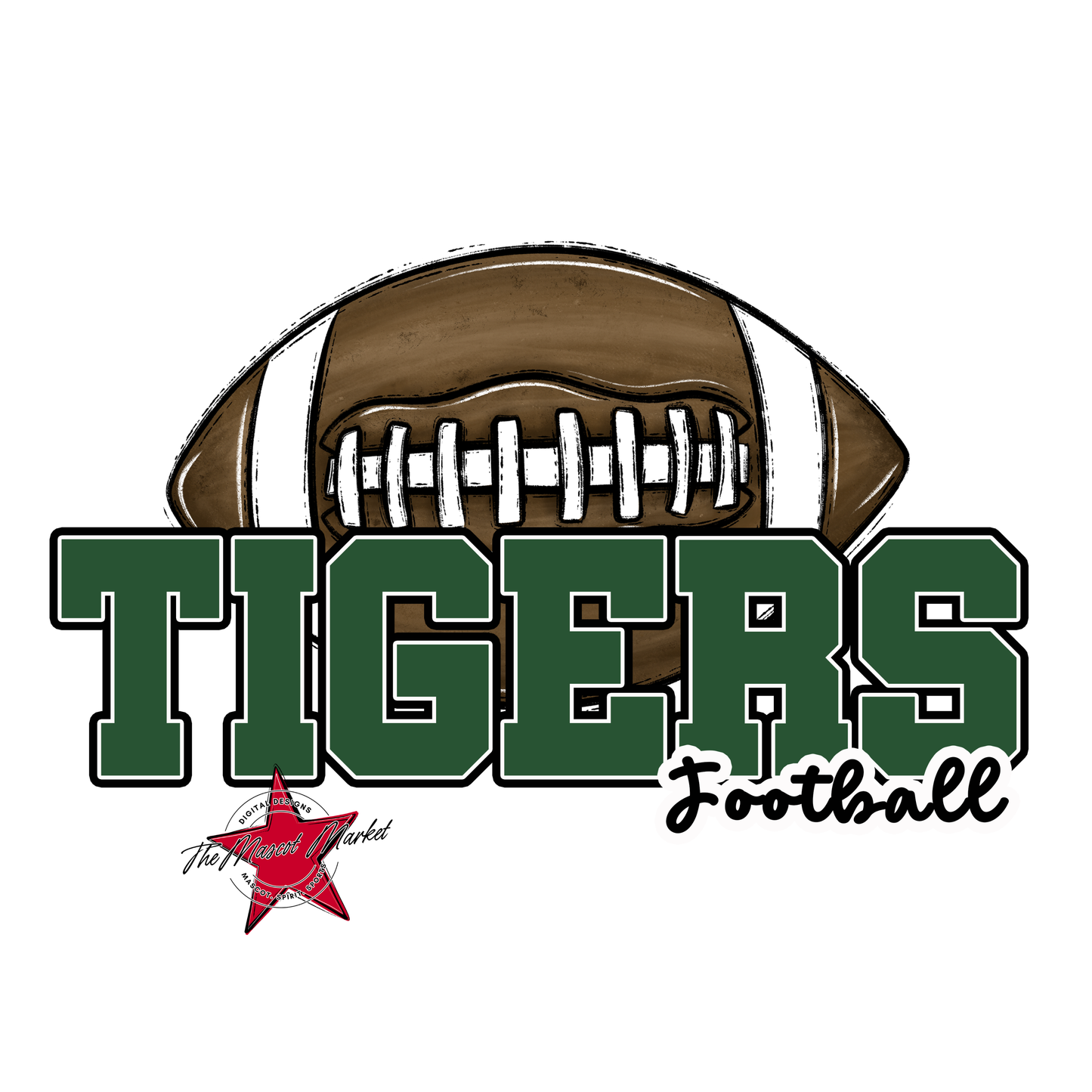 Tigers Varsity Football-Green