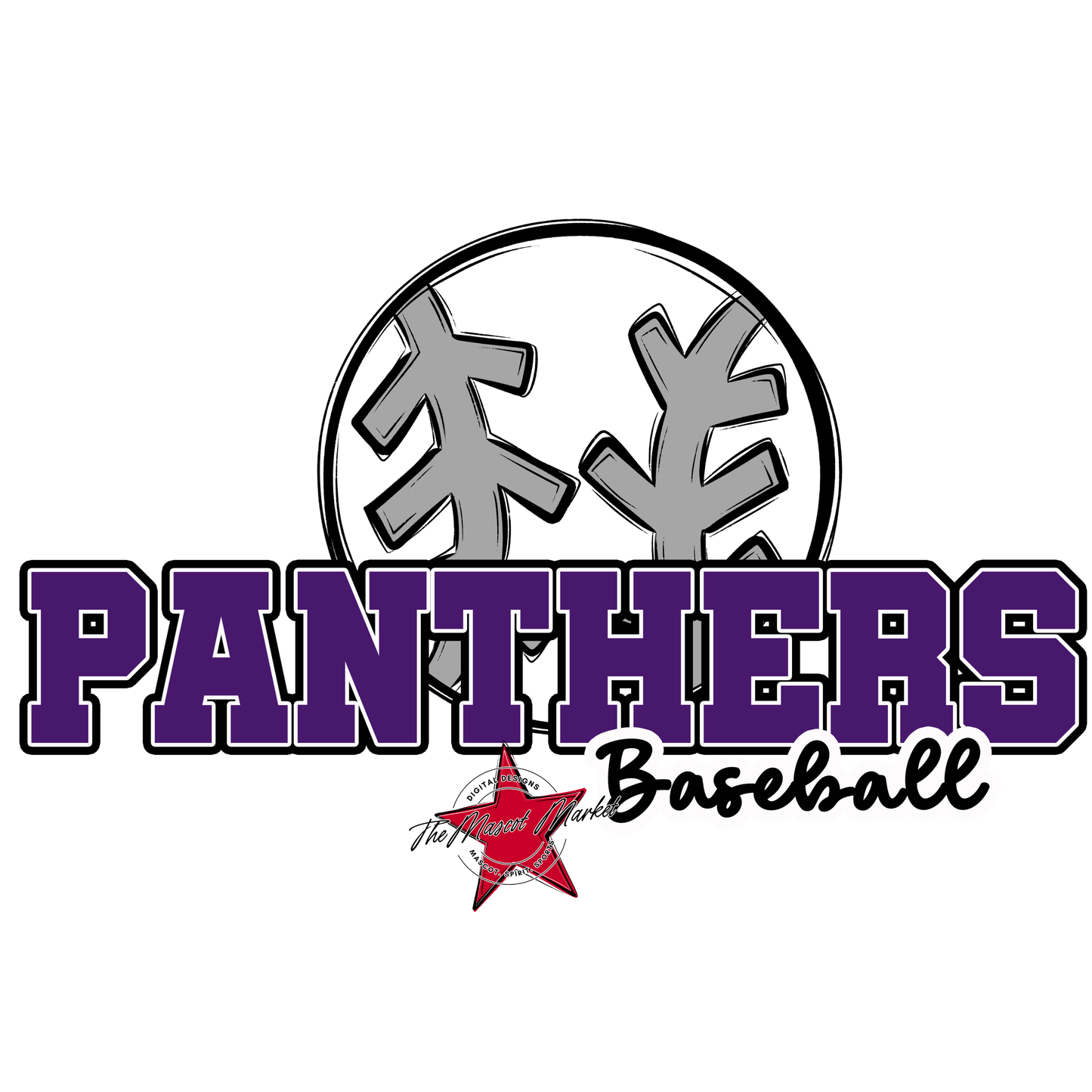 Panthers Varsity Baseball-Purple