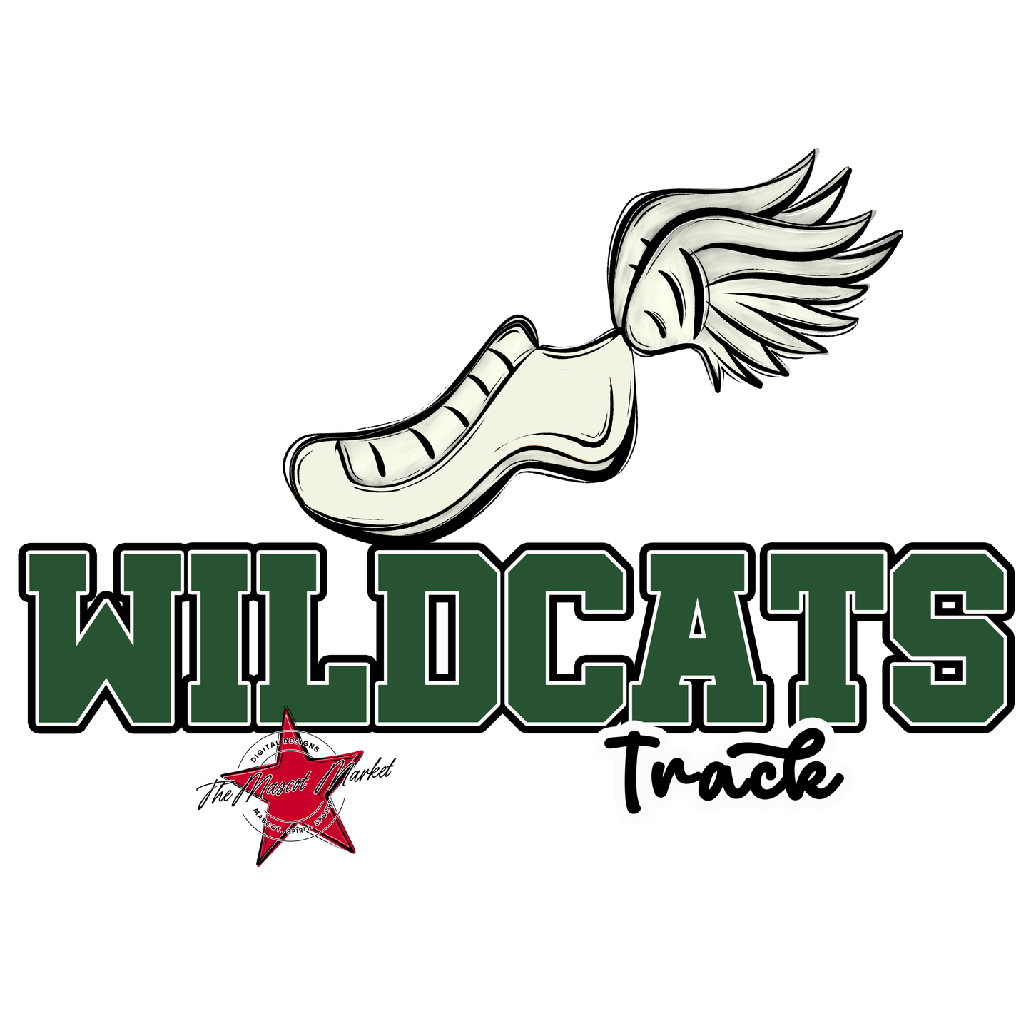 Wildcats Varsity Track-Green