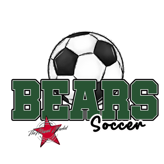 Bears Varsity Soccer Design-Green