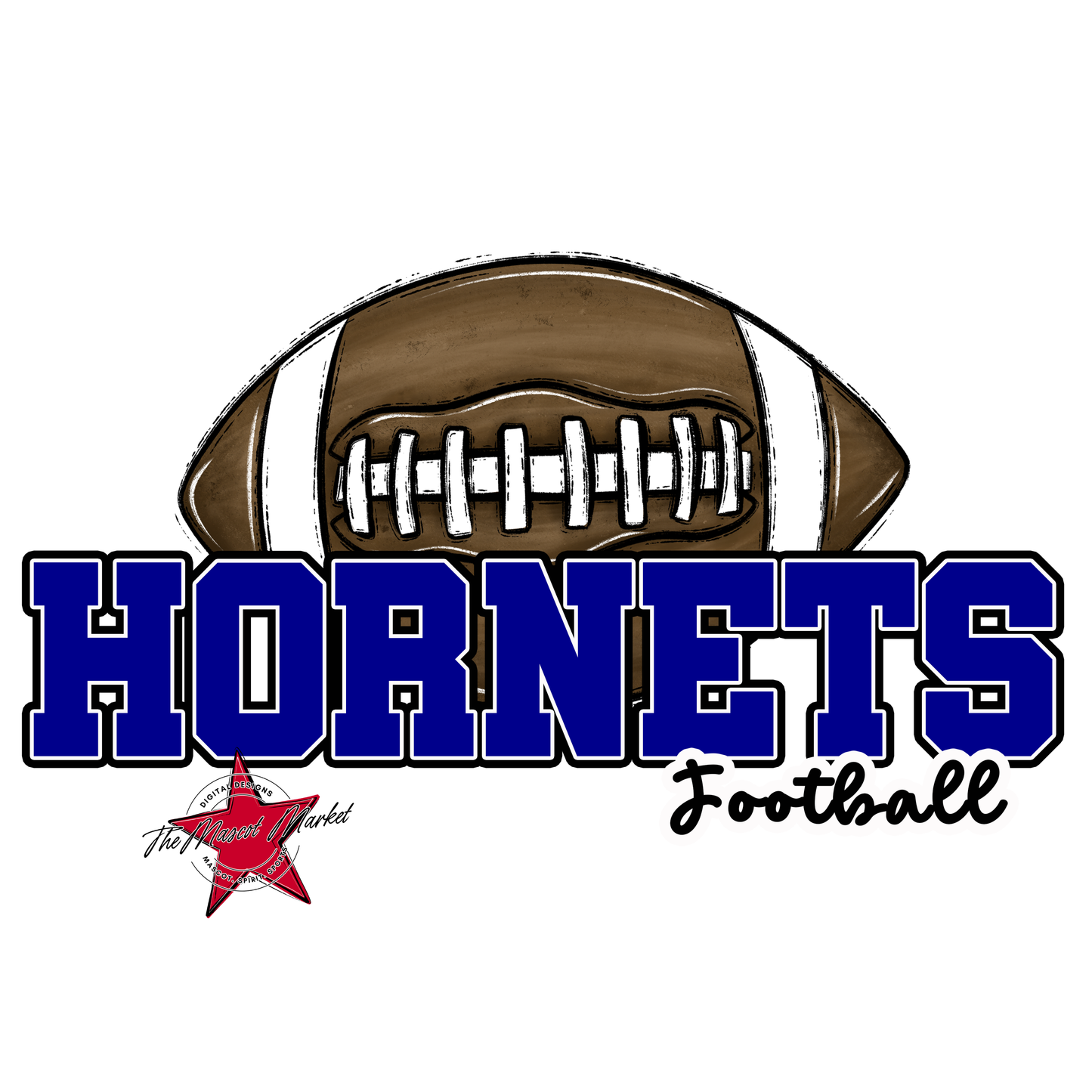 Hornets Varsity Football-Blue