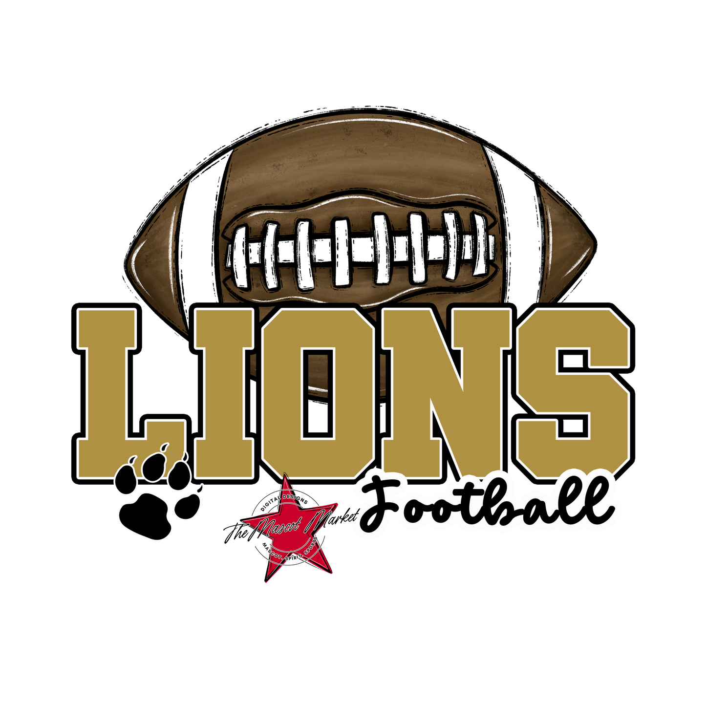 Lions Varsity Football-Gold