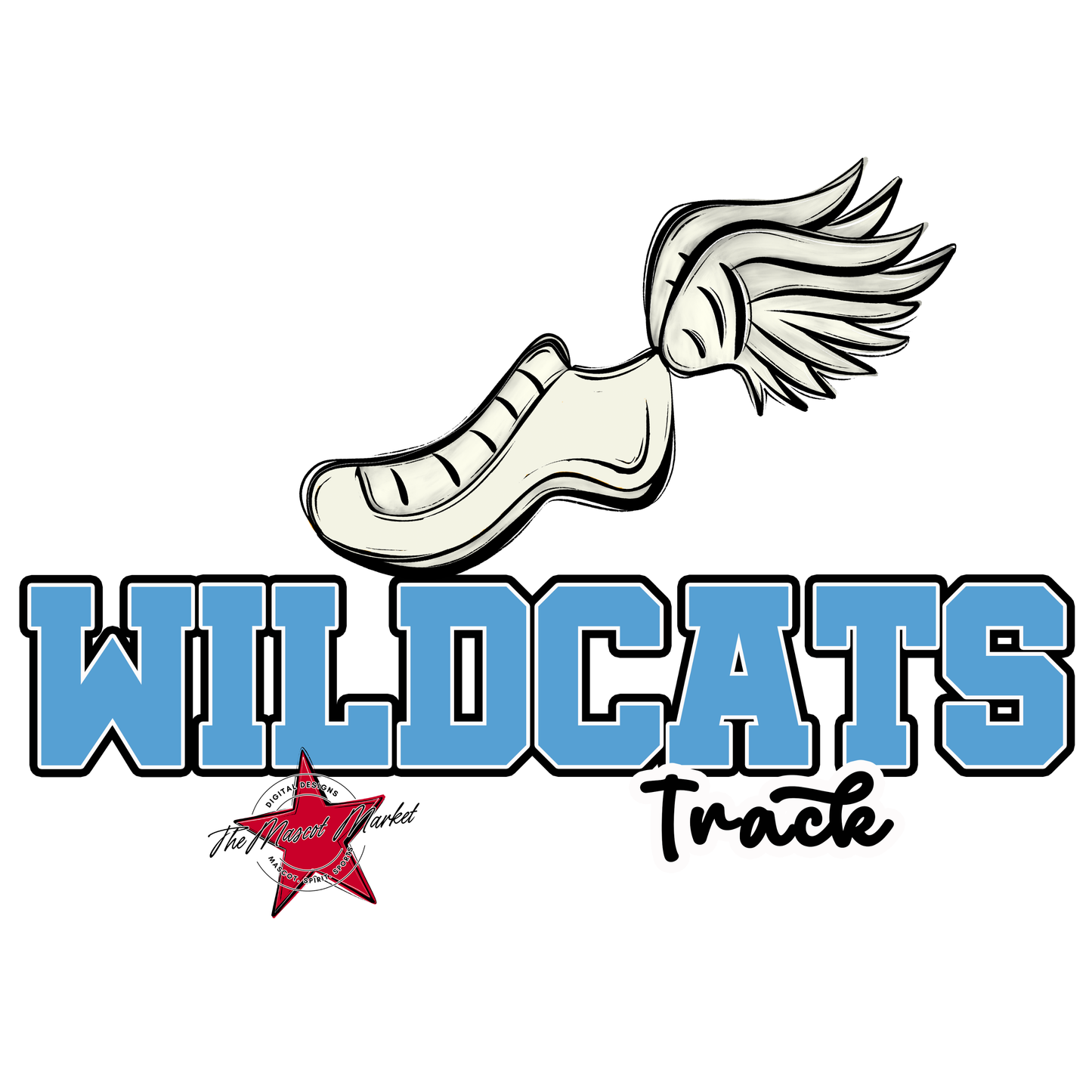 Wildcats Varsity Track-Carolina Blue