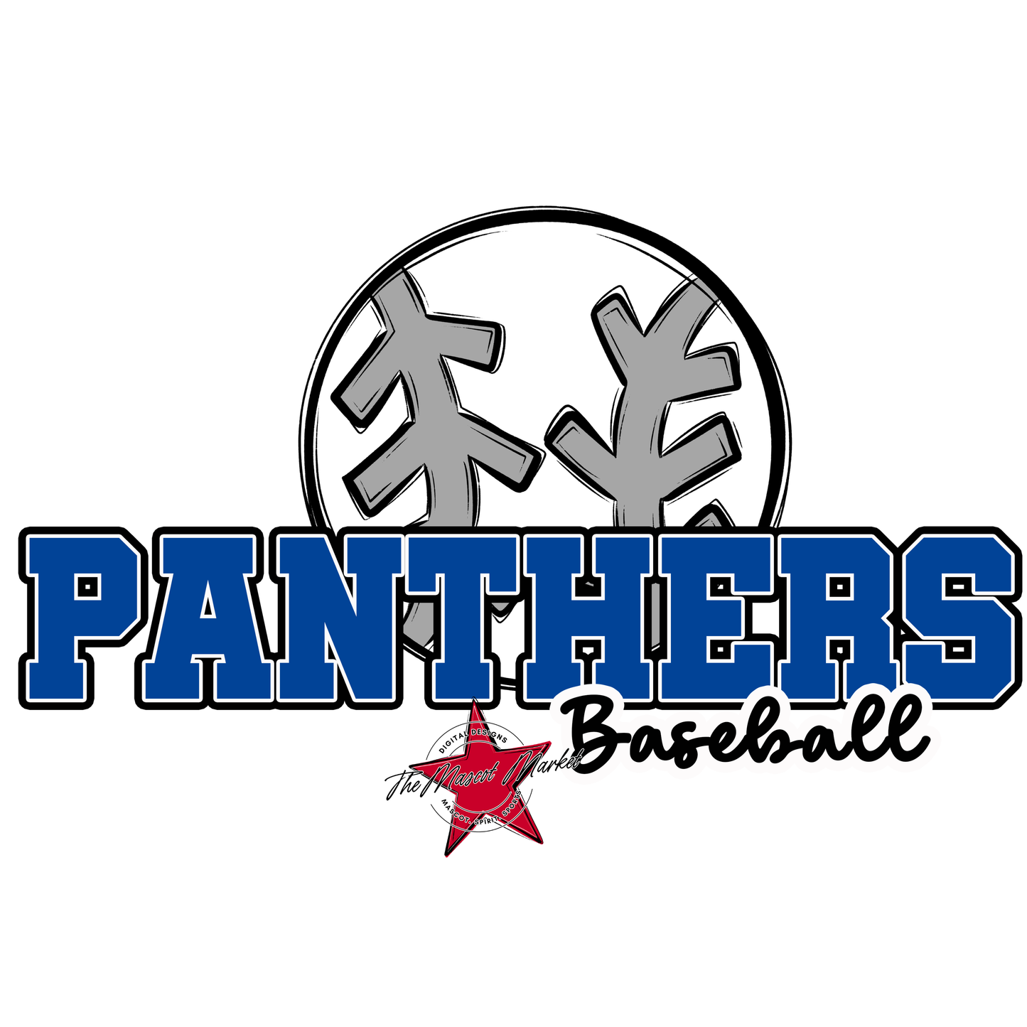 Panthers Varsity Baseball-Off Blue