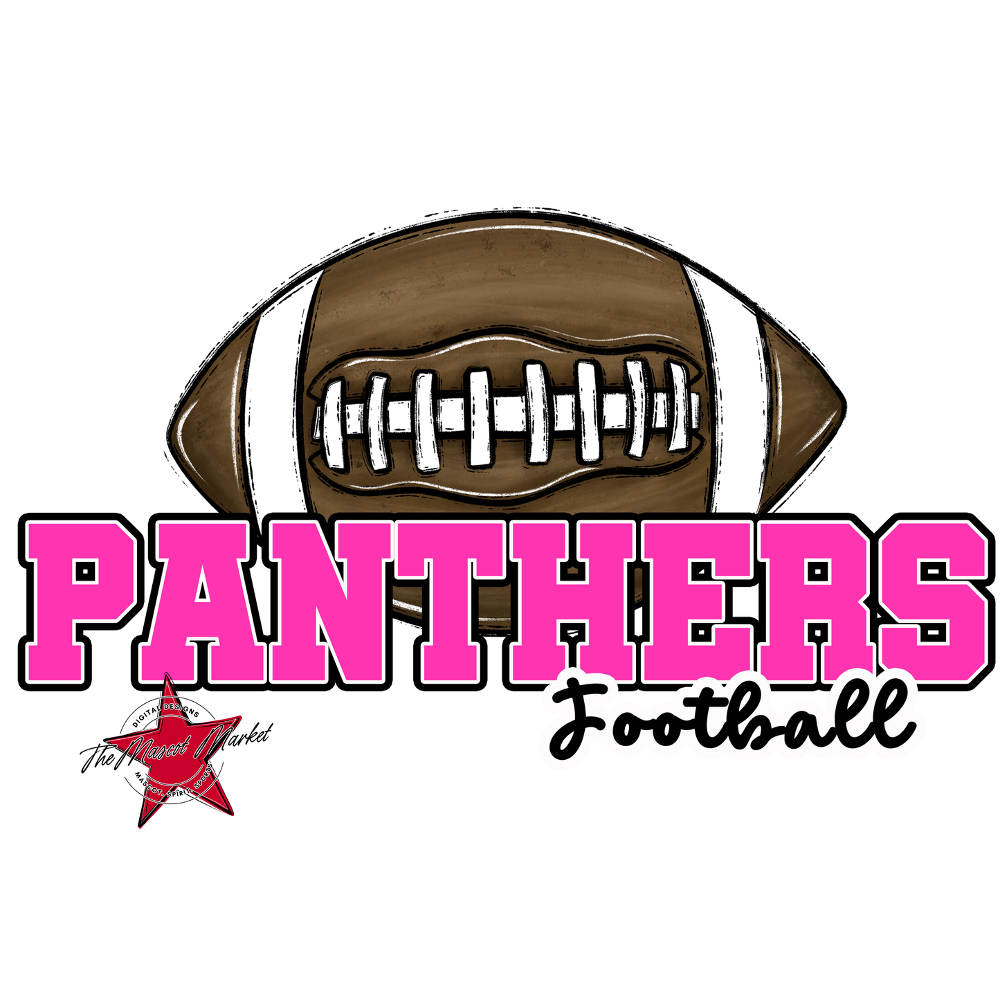 Panthers Varsity Football-Pink