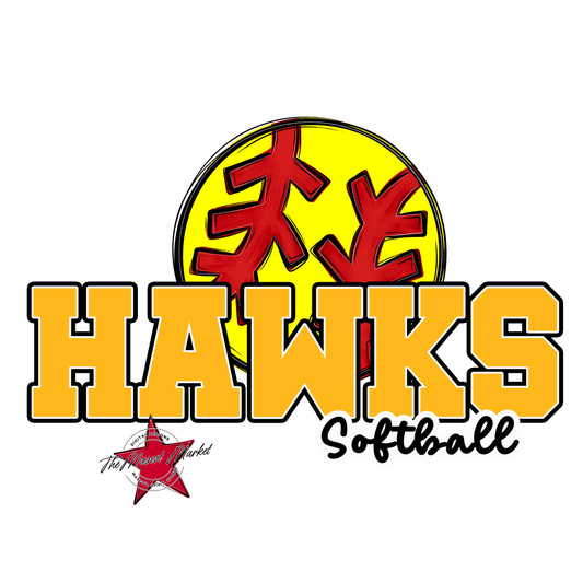 Hawks Varsity Softball-Yellow