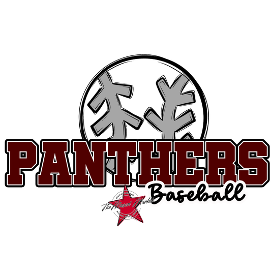 Panthers Varsity Baseball-Maroon