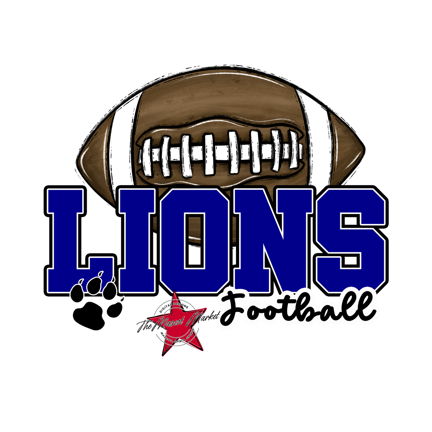 Lions Varsity Football-Blue